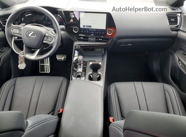 2T2KGCEZXSC088847 2025 LEXUS NX White Dashboard view
