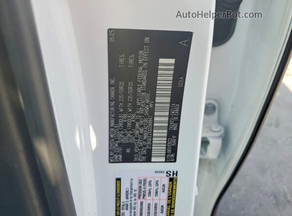 2T2KGCEZXSC088847 2025 LEXUS NX White Engine compartment view