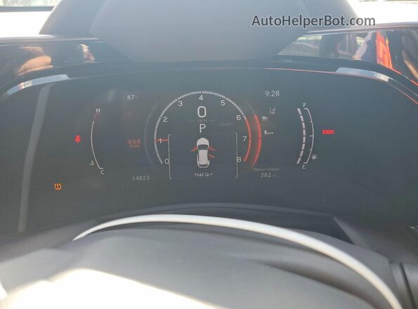 2T2KGCEZXSC088847 2025 LEXUS NX White Instrument cluster view