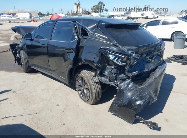 2T2SGMDA7LC049135 2020 LEXUS RX 450H Black Հետևի ձախ