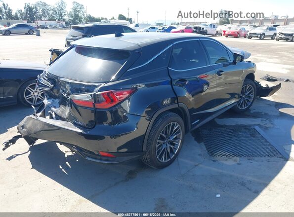 2T2SGMDA7LC049135 2020 LEXUS RX 450H Black Հետևի աջ