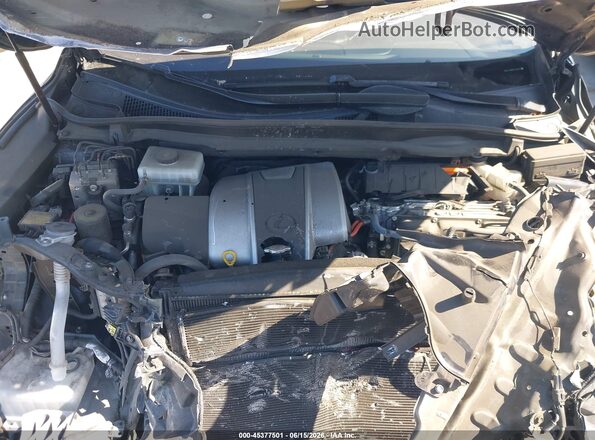 2T2SGMDA7LC049135 2020 LEXUS RX 450H Black Հետևի տեսք