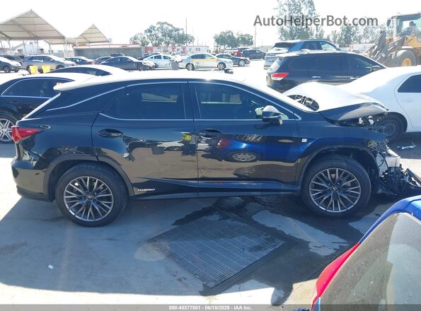2T2SGMDA7LC049135 2020 LEXUS RX 450H Black Սարքավորումների վահանակի տեսք