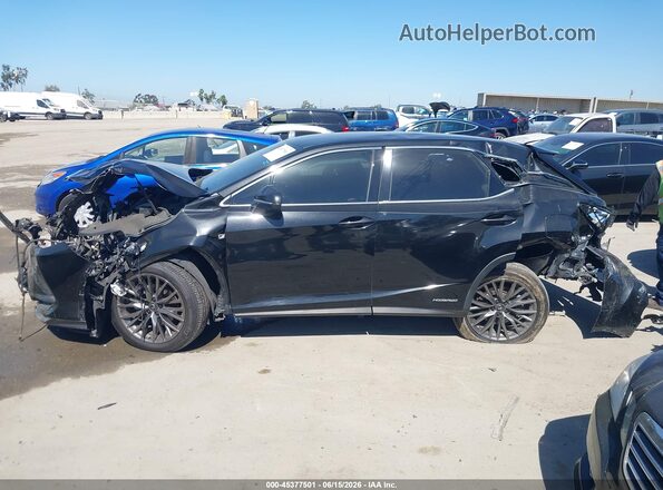 2T2SGMDA7LC049135 2020 LEXUS RX 450H Black Սալոնի հետևի տեսք