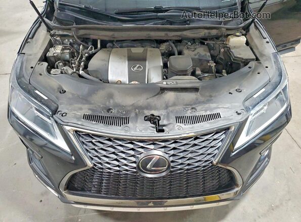 2T2SZMDA0LC219913 2020 LEXUS RX Black Շարժիչի բաժամունքի տեսք