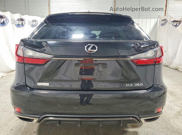 2T2SZMDA0LC219913 2020 LEXUS RX Black Հետևի տեսք