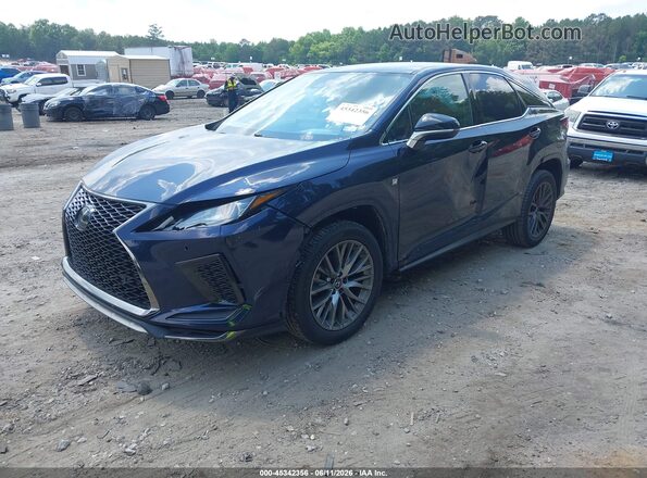 2T2SZMDA2LC252377 2020 LEXUS RX 350 Blue Front left