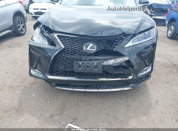 2T2SZMDA6NC344062 2022 LEXUS RX 350 Black Widok z przodu