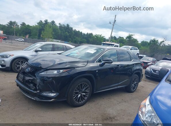 2T2SZMDA6NC344062 2022 LEXUS RX 350 Black Widok wnętrza 360 stopni