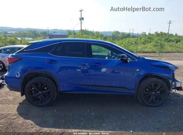 2T2SZMDA7MC281021 2021 LEXUS RX 350 Blue უკანა სალონის ხედი