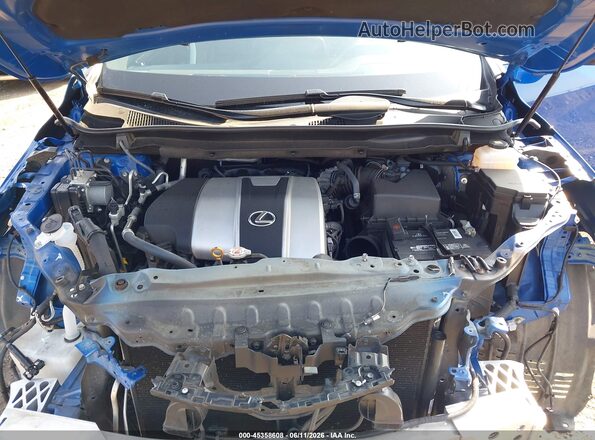 2T2SZMDA7MC281021 2021 LEXUS RX 350 Blue უკანა ხედი