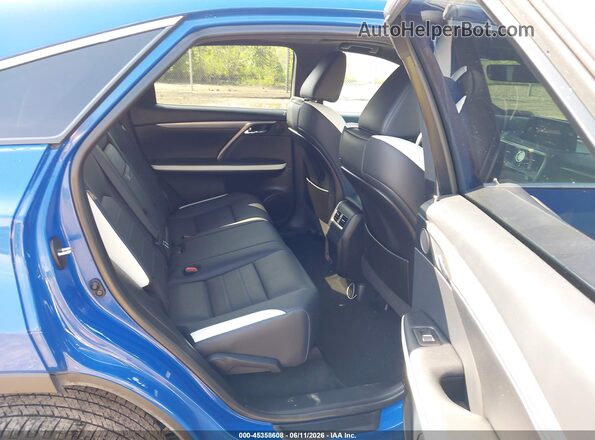 2T2SZMDA7MC281021 2021 LEXUS RX 350 Blue VIN კოდის სტიკერის ხედი