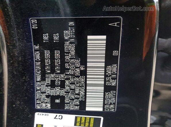 2T2YGMDA5LC049855 2020 LEXUS RX Black Вид підкапотного простору