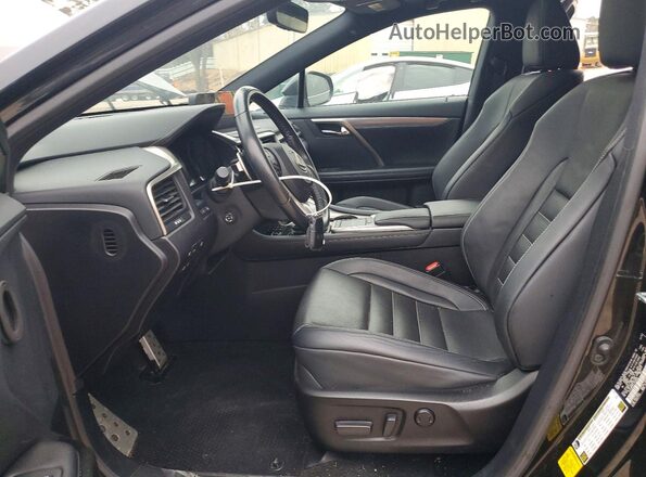 2T2YGMDA5LC049855 2020 LEXUS RX Black Вид салону спереду