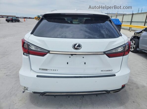 2T2YZMDA0NC330801 2022 LEXUS RX White Հետևի տեսք