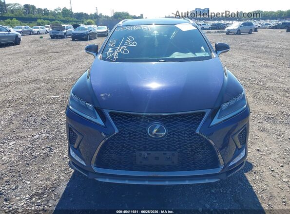 2T2YZMDA1LC241364 2020 LEXUS RX 350 Blue Սարքավորումների վահանակի տեսք