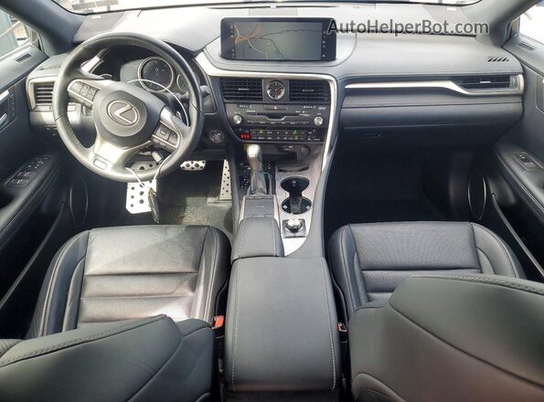 2T2YZMDA2NC309187 2022 LEXUS RX Gray Dashboard view