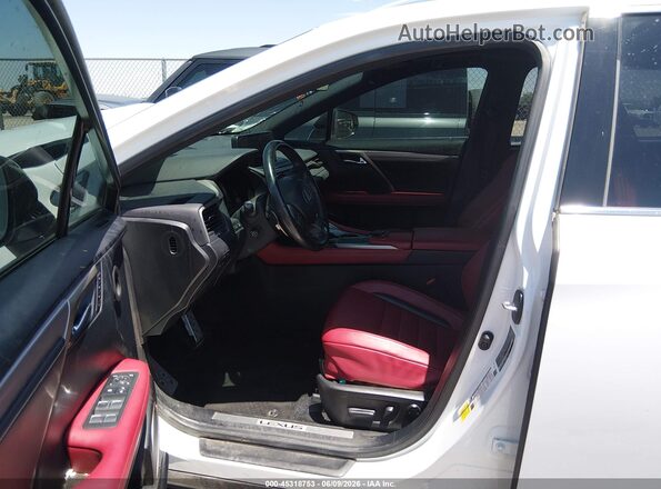 2T2YZMDA4LC252441 2020 LEXUS RX 350 White წინა სალონის ხედი