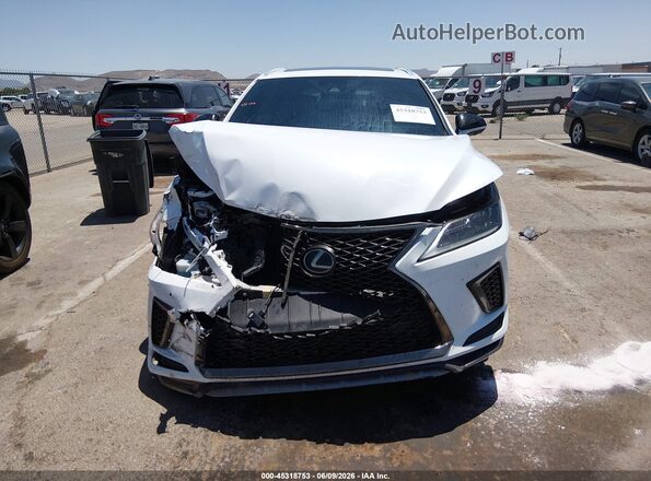 2T2YZMDA4LC252441 2020 LEXUS RX 350 White ხელსაწყოთა პანელის ხედი
