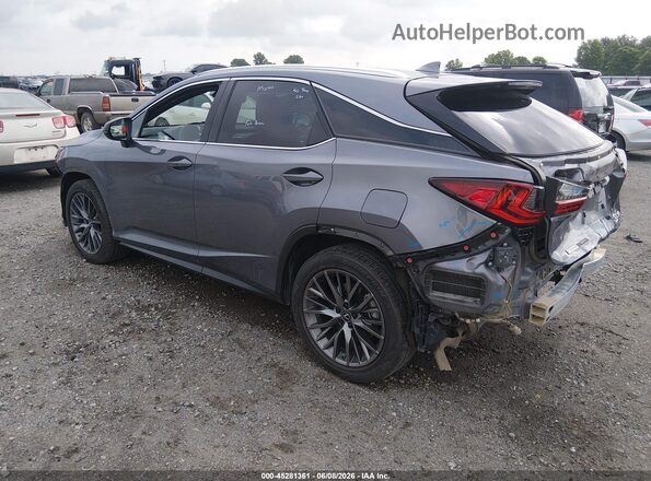 2T2YZMDA4NC343454 2022 LEXUS RX 350 Gray Հետևի ձախ