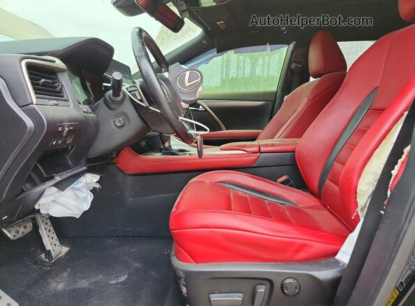 2T2YZMDA8LC251406 2020 LEXUS RX Черный Вид салона спереди