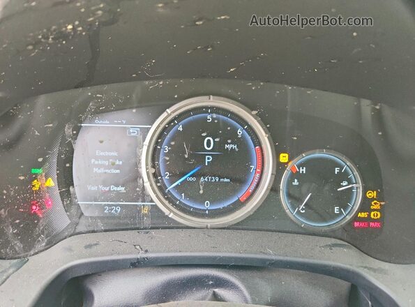 2T2YZMDA8LC251406 2020 LEXUS RX Черный Вид щитка приборов