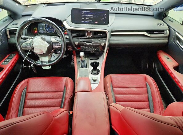 2T2YZMDA8LC251406 2020 LEXUS RX Черный Вид панели приборов