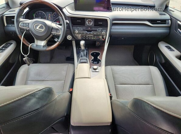 2T2ZZMCA0GC019569 2016 LEXUS RX Угольный Вид панели приборов