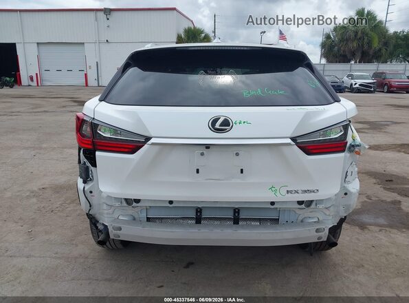 2T2ZZMCA0GC034265 2016 LEXUS RX 350 White 