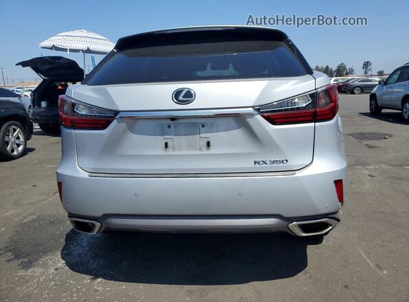 2T2ZZMCA0HC067445 2017 LEXUS RX Silver Rear view