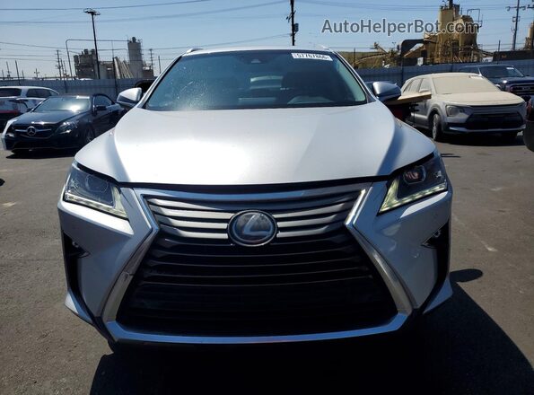 2T2ZZMCA0HC067445 2017 LEXUS RX Silver Front view