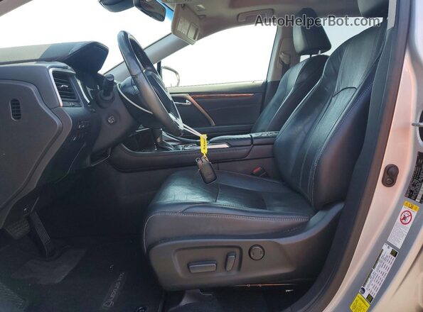 2T2ZZMCA0HC067445 2017 LEXUS RX Silver Front interior view