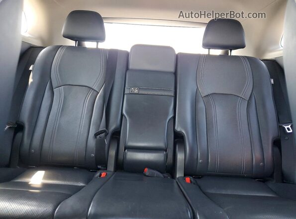 2T2ZZMCA0HC067445 2017 LEXUS RX Silver Rear seats view