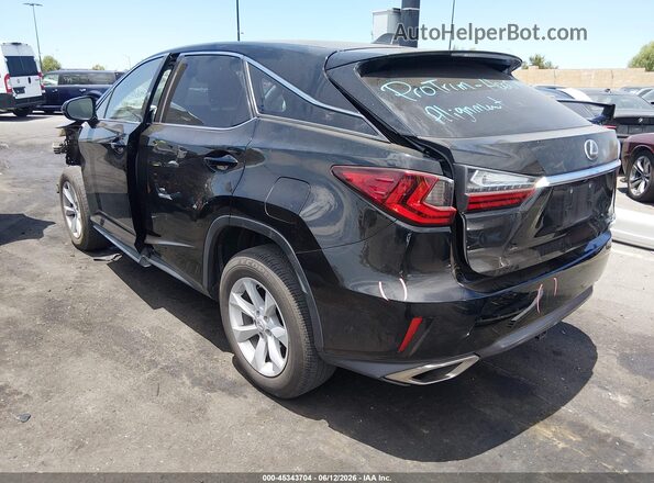 2T2ZZMCA0HC074024 2017 LEXUS RX 350 Black Rear left