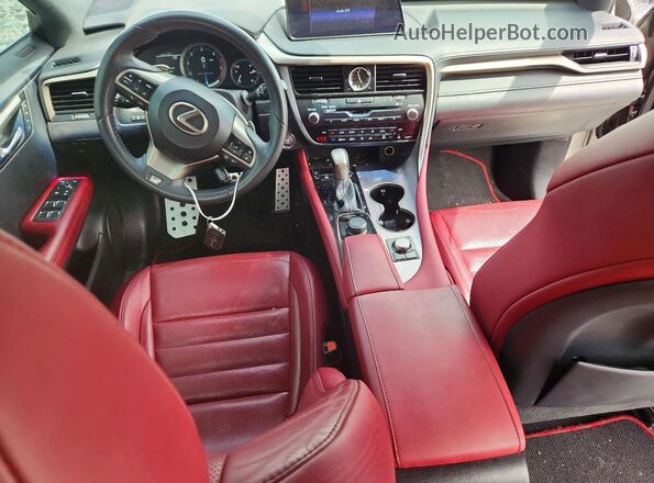 2T2ZZMCA0KC125612 2019 LEXUS RX Silver Dashboard view