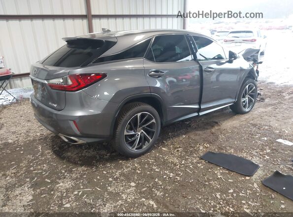 2T2ZZMCA1GC001002 2016 LEXUS RX 350 Gray Trasero derecho
