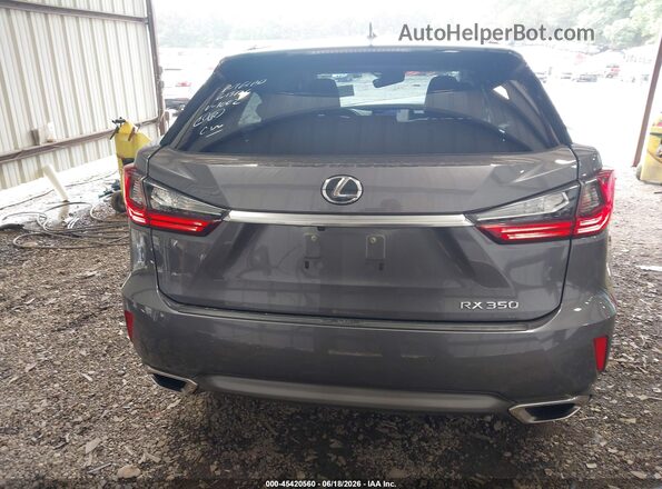 2T2ZZMCA1GC001002 2016 LEXUS RX 350 Gray 
