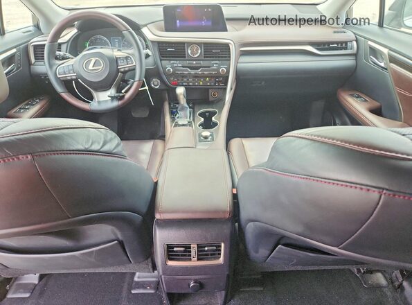 2T2ZZMCA1KC127529 2019 LEXUS RX White Առջևի վահանակի տեսք