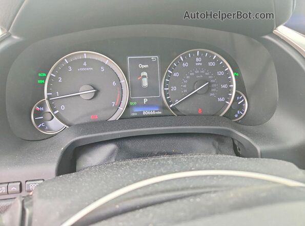 2T2ZZMCA1KC127529 2019 LEXUS RX White Սարքավորումների վահանակի տեսք