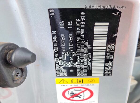 2T2ZZMCA1KC127756 2019 LEXUS RX Silver 