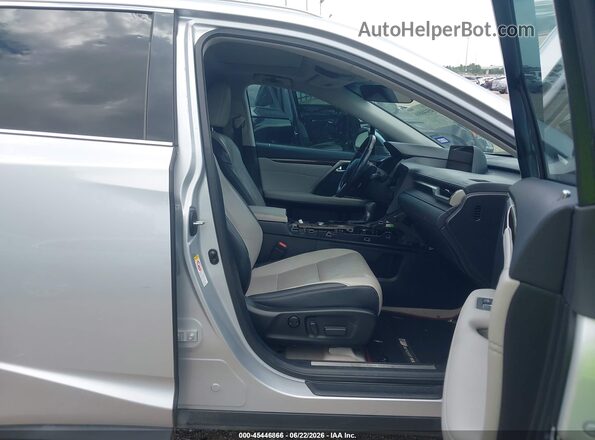 2T2ZZMCA2GC028192 2016 LEXUS RX 350 Silver Widok wnętrza z przodu