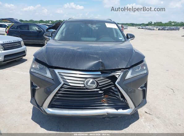 2T2ZZMCA2HC053188 2017 LEXUS RX 350 Black Vista del cuadro de instrumentos