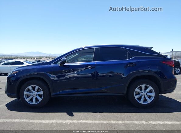 2T2ZZMCA2HC084294 2017 LEXUS RX 350 Blue Սալոնի 360 աստիճան տեսք