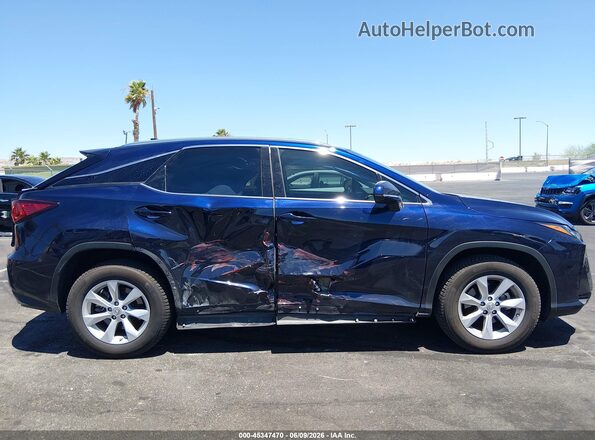 2T2ZZMCA2HC084294 2017 LEXUS RX 350 Blue Սալոնի հետևի տեսք