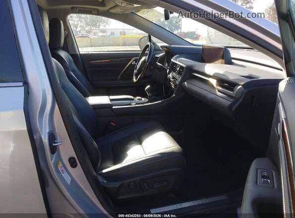 2T2ZZMCA3GC021249 2016 LEXUS RX 350 Black Вид салону спереду