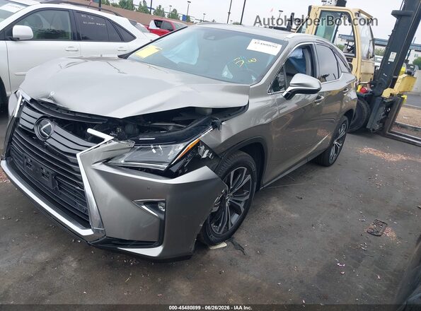 2T2ZZMCA3JC095407 2018 LEXUS RX 350 Champagne წინა მარცხენა ხედი სამი მეოთხედიდან