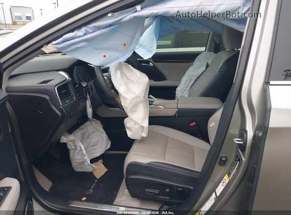 2T2ZZMCA3JC095407 2018 LEXUS RX 350 Champagne წინა სალონის ხედი