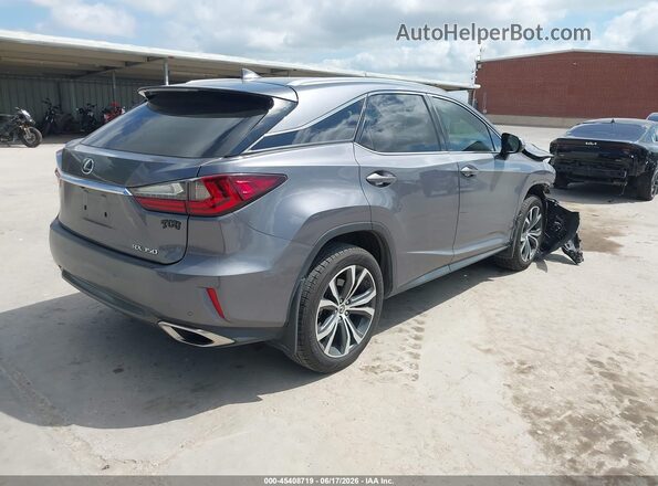 2T2ZZMCA3JC113792 2018 LEXUS RX 350 Gray Задня права чверть
