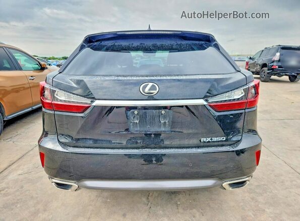 2T2ZZMCA3KC144672 2019 LEXUS RX Black Widok z tyłu