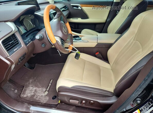 2T2ZZMCA3KC144672 2019 LEXUS RX Black Widok wnętrza z przodu